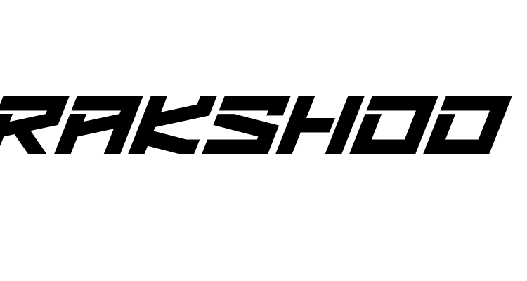 Brakshoo Font