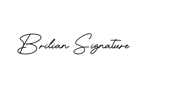 Brilian Signature Font