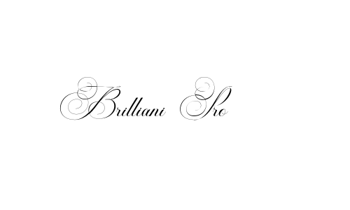 Brilliani Pro Font