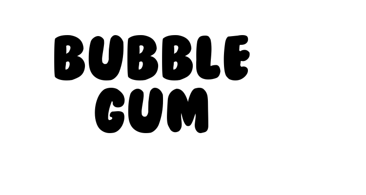 Bubble Gum Font