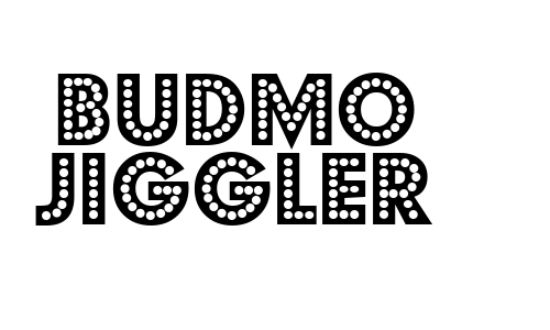 Budmo Jiggler Font