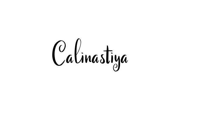 Calinastiya Font