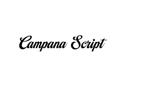 Campana Script Font