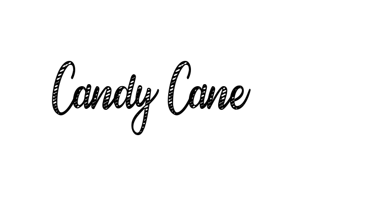 Candy Cane Font
