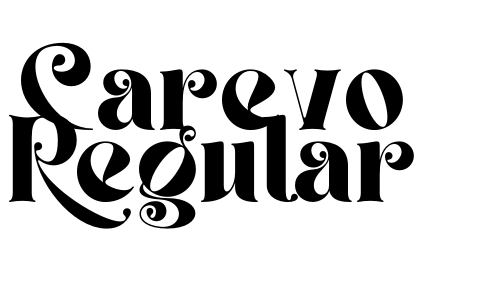 Carevo Regular Font