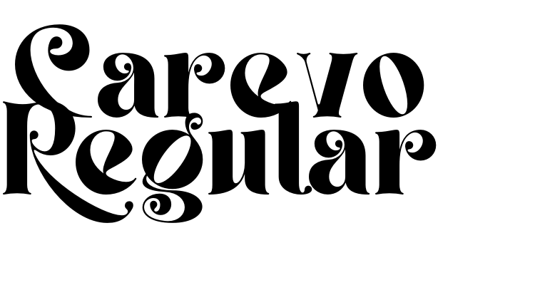 Carevo Regular Font