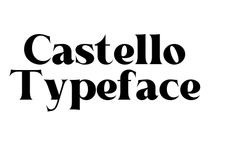 Castello Typeface Font