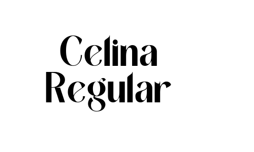 Celina Regular Font