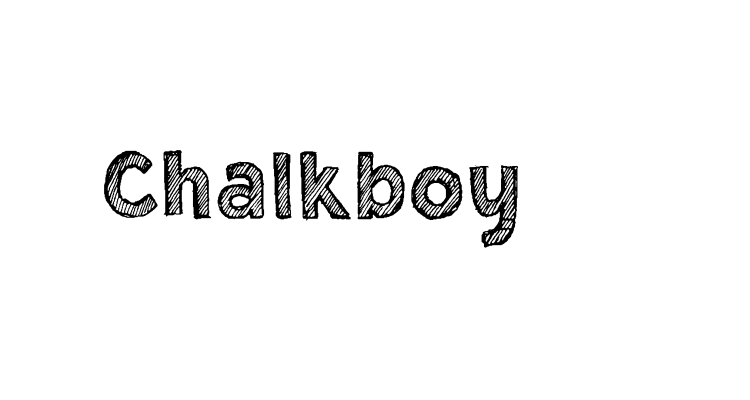 Chalkboy Font