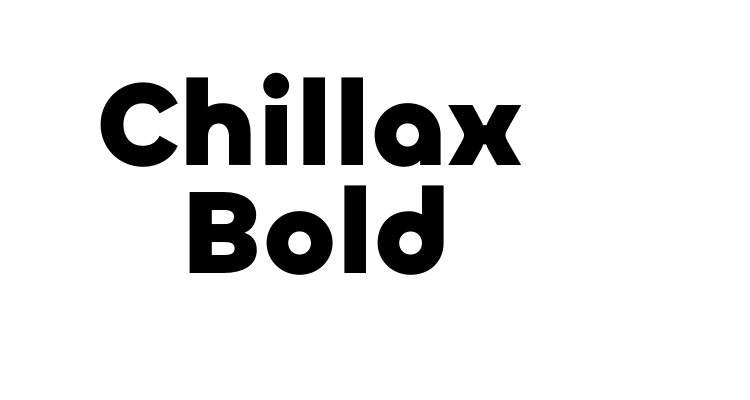 Chillax Bold Font
