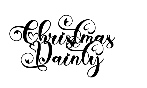 Christmas Dainty Font