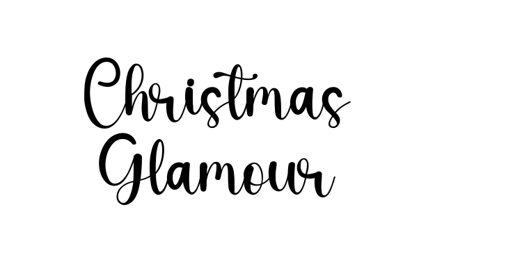 Christmas Glamour Font