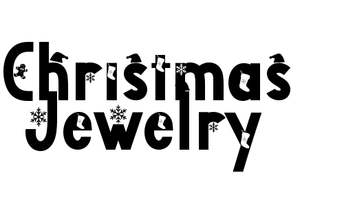 Christmas Jewelry Font