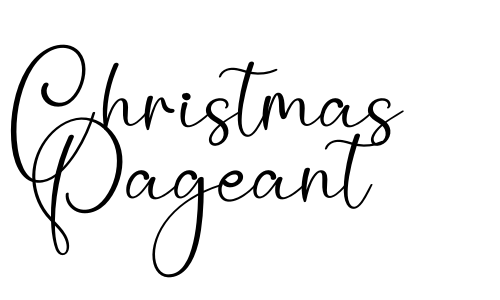 Christmas Pageant Font