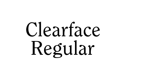 Clearface Regular
