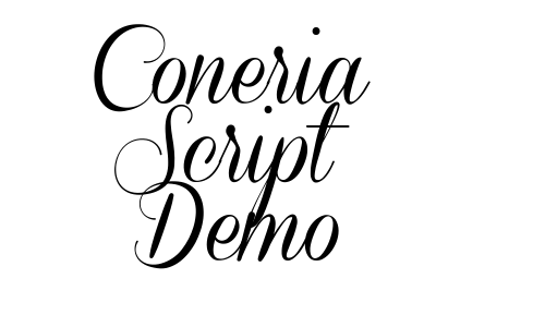 Coneria Script Demo Font