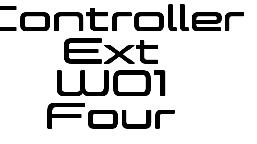 Controller Ext W01 Four
