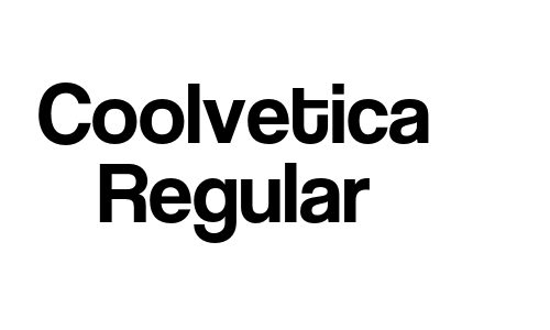 Coolvetica Regular Font
