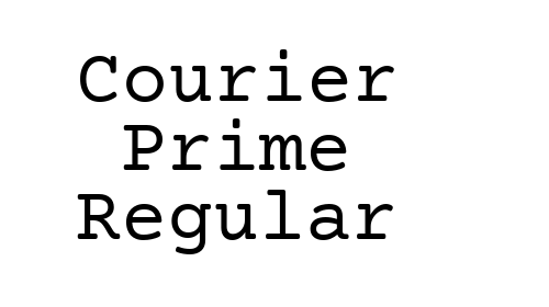 Courier Prime Regular