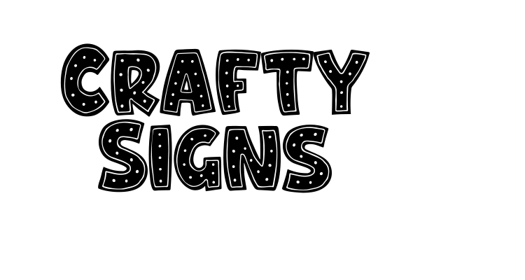Crafty Signs Font
