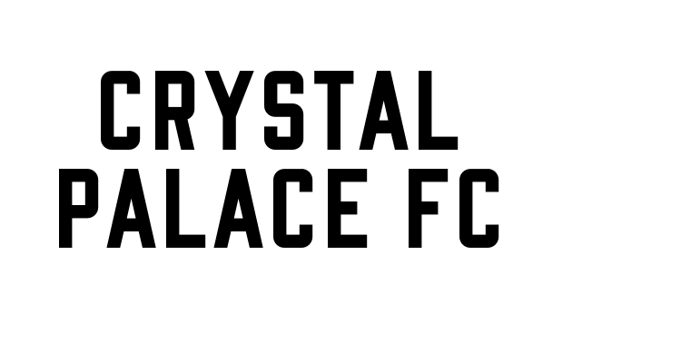 Crystal Palace FC Font