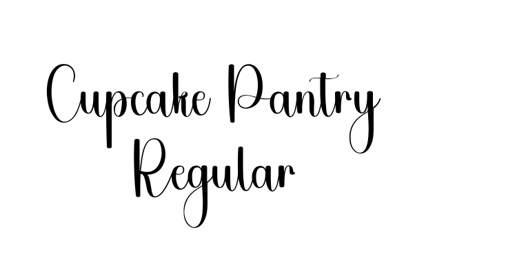 Cupcake Pantry Regular Font