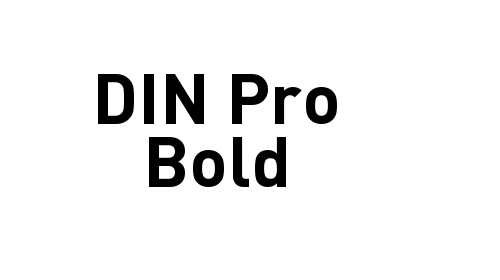 DIN Pro Bold