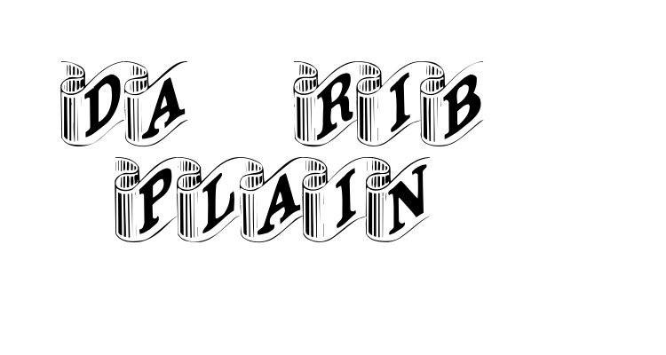 Da Rib Plain Font
