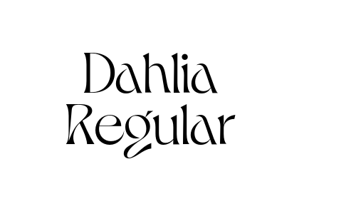Dahlia Regular Font