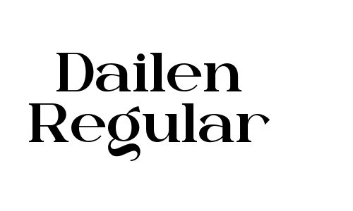 Dailen Regular Font