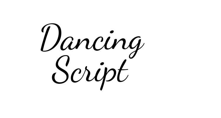Dancing Script Font