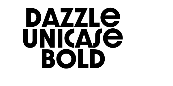 Dazzle Unicase Bold Font