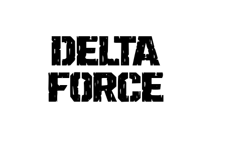 Delta Force Font