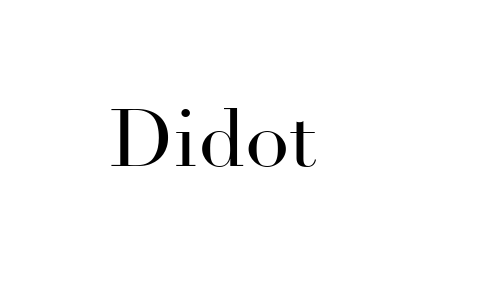Didot Font