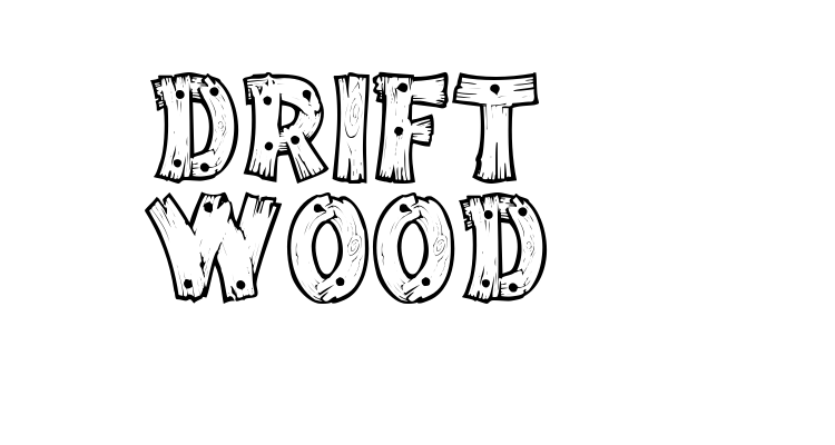 Drift Wood Font