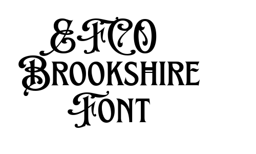 EFCO Brookshire Font Font