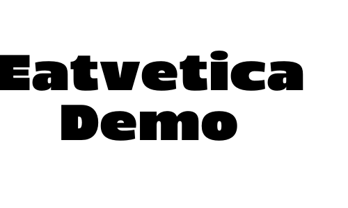 Eatvetica Demo Font