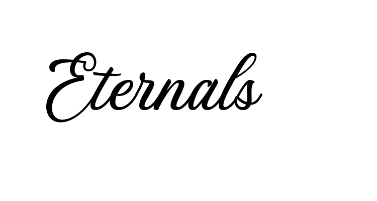 Eternals Font