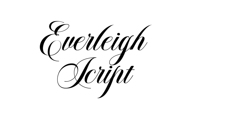 Everleigh Script Font