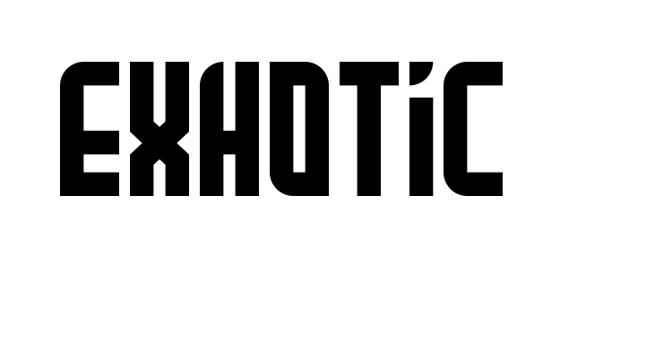 Exhotic Font