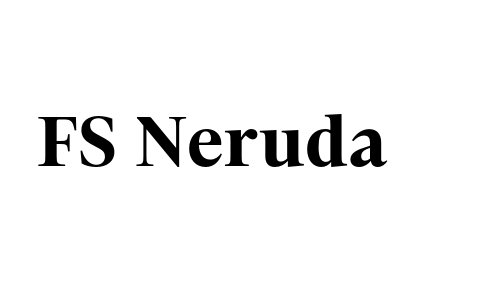 FS Neruda Font