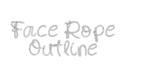 Face Rope Outline