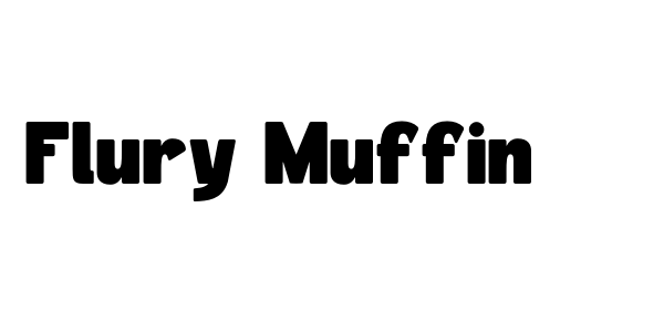 Flury Muffin Font