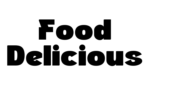 Food Delicious Font