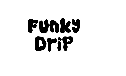 Funky Drip Font