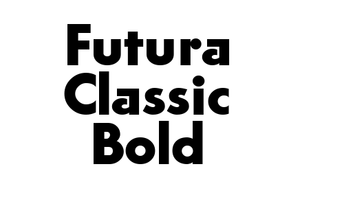 Futura Classic Bold Font
