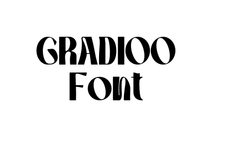GRADIOO Font Font