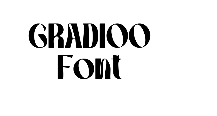 GRADIOO Font Font