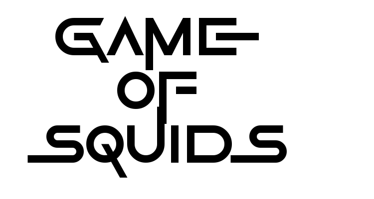 Game Of Squids Font
