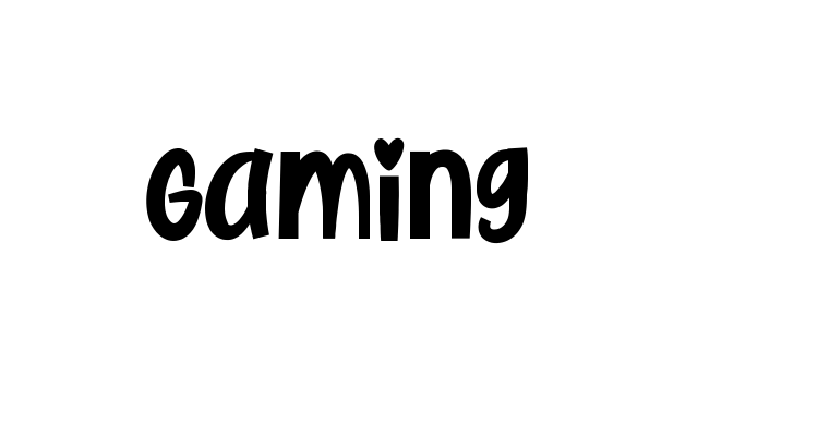 Gaming Font
